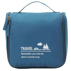 JB Design 防潑水沐浴收納包, 海軍藍, 20.5 x 20 x 9cm