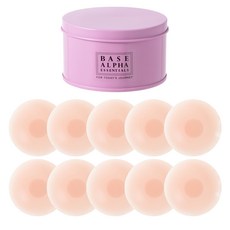 BASE ALPHA ESSENTIALS 高級矽膠胸貼+盒子套組