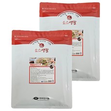 斗元食品 海鮮刀削麵湯包, 2個, 1kg