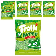 Trolli 戒指造型軟糖 蘋果口味, 100g, 6包