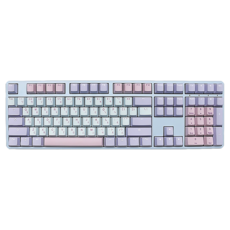 Ducky Origin 100%機械式鍵盤, 馬卡龍, DKOR2308A-CSTWPDOEMACBB1, 靜音紅軸, 1個