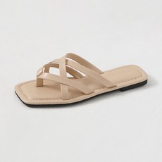 ChakanShoes 交叉細帶拖鞋 SPLTS2c100