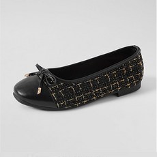 ChakanShoes 粗花呢蝴蝶結平底鞋 PLFBR1g802