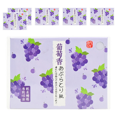 台灣 COSMOS 紙匠 葡萄香吸油面紙, 100入, 6組