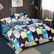 INDIAN 印地安 雙人四件式印花兩用被床包組 時尚達人