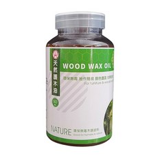 山仁 護木油 WOOD WAX OIL 環保無毒 傢俱/木器適用 500ml, 1罐