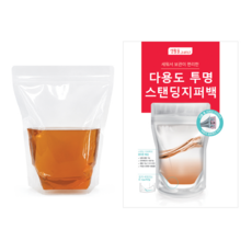 Saenghwaleulgeurida 透明立式密封夾鏈袋 1000ml 30入, 30枚, L, 1盒