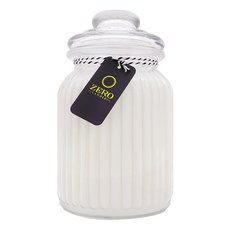 ZERO CANDLE 大容量大豆蠟燭 1000ml, Warm Cotton, 1L, 1個