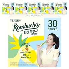 티젠 파인애플 콤부차, 5g, 30개입, 6개