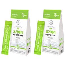 yogurberry 素食乳酸菌優格粉隨身包, 2g, 10條, 2盒