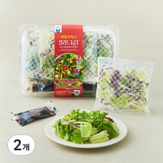 피그인더가든 데일리믹스 샐러드 KIT 6개입 630g, 2개