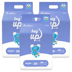 Penelope Hug Up輕薄舒適褲型尿布, Jumbo, 60片