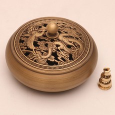 Rizjenny銅製香座 07 平底香爐, 單色