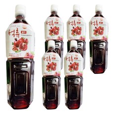 파낙스 참다음 석류 골드 음료베이스, 1.5L, 6개
