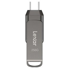 Lexar 雷克沙 雙頭隨身碟 D400 USB 3.1 Type-C, 1個, 256GB
