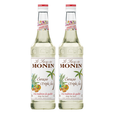 MONIN 莫寧 Curaçao Triple Sec 橘皮風味糖漿, 700ml, 2瓶