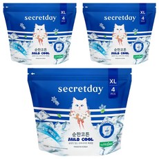 secretday 韓國原裝進口 純棉溫和涼感安睡褲, XL, 4片, 3包