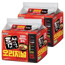 틈새라면 빨계떡 120g, 10개