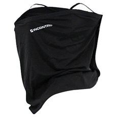 인콘트로 자외선차단 쿨 멀티 버퍼 스포츠 마스크, 스트라이프 검정, 1개