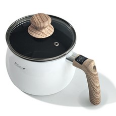 電磁爐適用多功能方便壺鍋 2.6L, 1個, 白色, 16cm