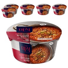 더미식 장인라면 얼큰한맛 컵 106g, 6개