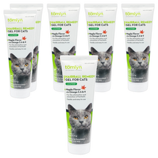 tomlyn 獸醫配方 化毛膏, 美毛, 6條