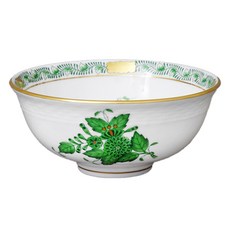 匈牙利 Herend 阿波尼迷你飯碗 110, 綠色, 1個