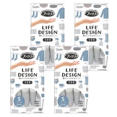 ST 雞仔牌 生活設計指尖強化手套 薄型, 灰色, 小(S), 4雙