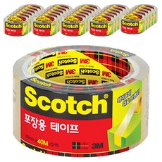 3M Scotch 包裝膠帶補充包 3650 48mm x 40m, 30個