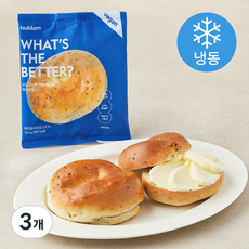 널담 고단백 에브리띵 배꼽 베이글 (냉동), 130g, 1개입, 9개