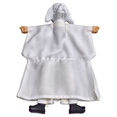 A-ONE 匯旺 狗狗 DIY空白彩繪布袋戲偶 純戲偶, AE-TDC3, 1件