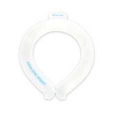대한 아이스 목걸이, 화이트, 1개