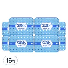 SUBES Catch me系列瞬吸薄蝶翼型衛生棉, 夜用型(33cm), 8片, 16包
