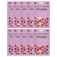 구디푸디 유아용 썸머패치 18p, 과일, 10개