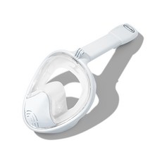 It's Life 第三代全罩式浮潛面罩, 白色