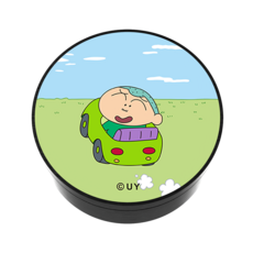 BELLEAMANT 蠟筆小新 小朋友碰碰車造型車用芳香劑 小勳 + 克萊門氏小柑橘, 1個