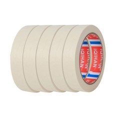 iQIHAN 紙膠帶，20mm x 20m, 5捲