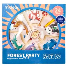 mideer 運筆磁力珠珠迷宮, 森林派對, 1組