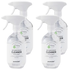 퓨어닷 NEW 아기 욕조클리너, 500ml, 4개