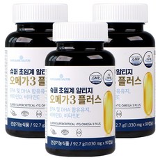 메이준뉴트리 슈퍼 초임계 알티지 오메가3 플러스 92.7g, 90정, 3개