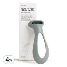 relaxme 放鬆我的腳冷酷的腳剃刀綠色, 1入, 4個, 16.2g