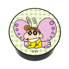 蠟筆小新 動物造型設計 車用芳香劑 蝴蝶小葵 白麝香, 1入, 1個