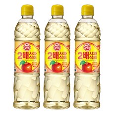 OTTOGI 不倒翁 2倍蘋果醋, 900ml, 3瓶