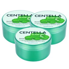 MediFlower 積雪草溫和舒緩凝膠, 3個, 300ml