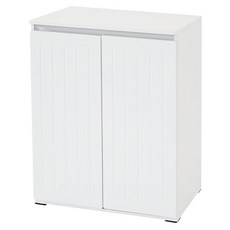 CLEO 線條收納櫃, 白色