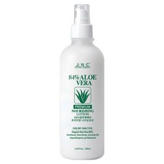 JNC NATURAL COSMETICS 蘆薈 84%蘆薈 頂級滋養乳液, 180ml, 1個