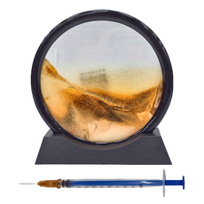 上手家居 流沙畫 居家裝飾擺件, 流沙黃