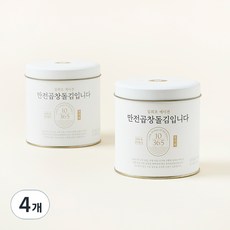 만전김 만전곱창돌김입니다, 22g, 4개
