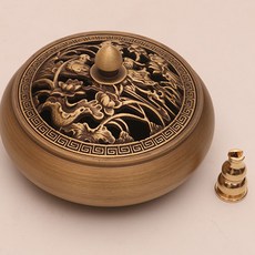 Rizjenny銅製香座 06 幸福 平底香爐, 單色