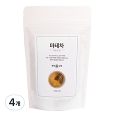 瑪黛茶三角茶包, 1g, 50入, 4個